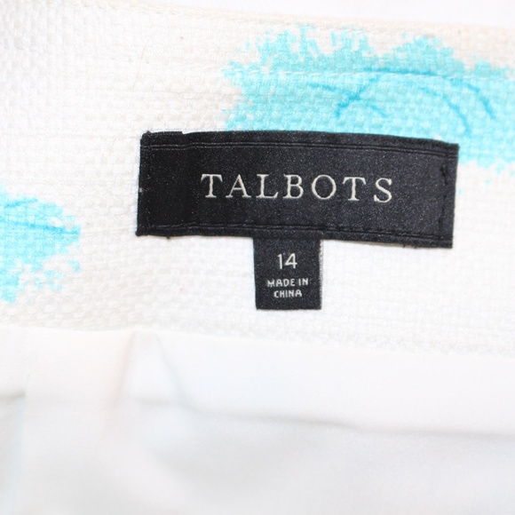 Talbots, Venice Italy Canal Cityscape Scene Textured skirt - Picture 10 of 10